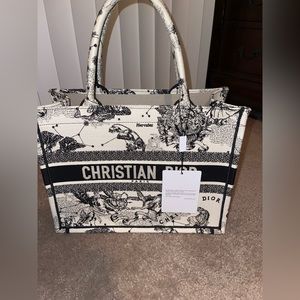 Authentic NEVER used Dior Book Tote. (Tagged still on it)